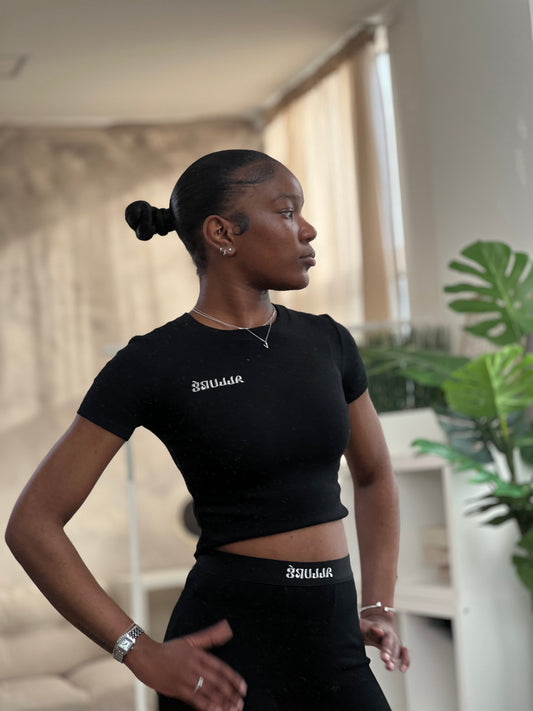 Black Serene Lounge Set