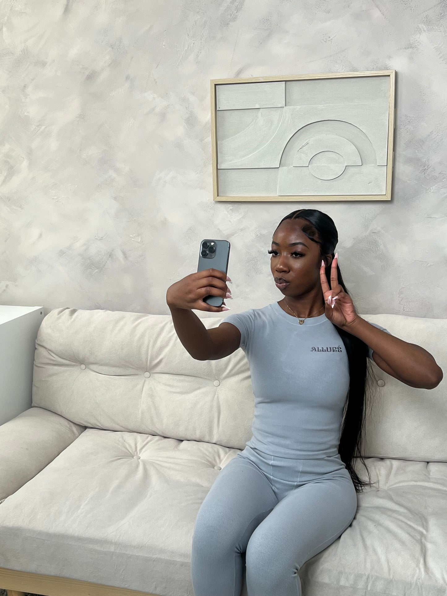 Grey Serene Lounge Set